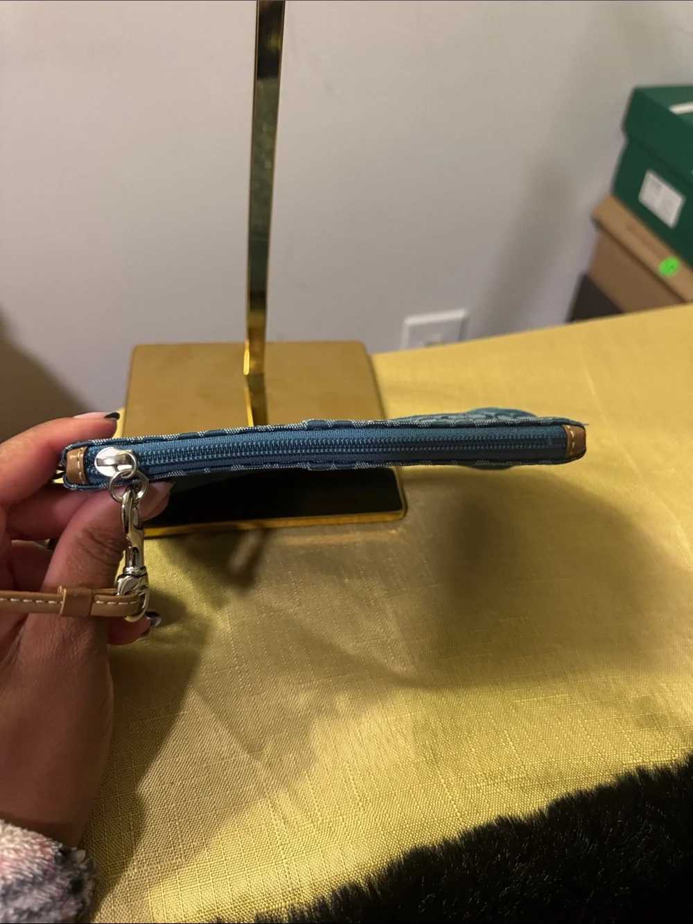 Vintage Coach Y2K wristlet